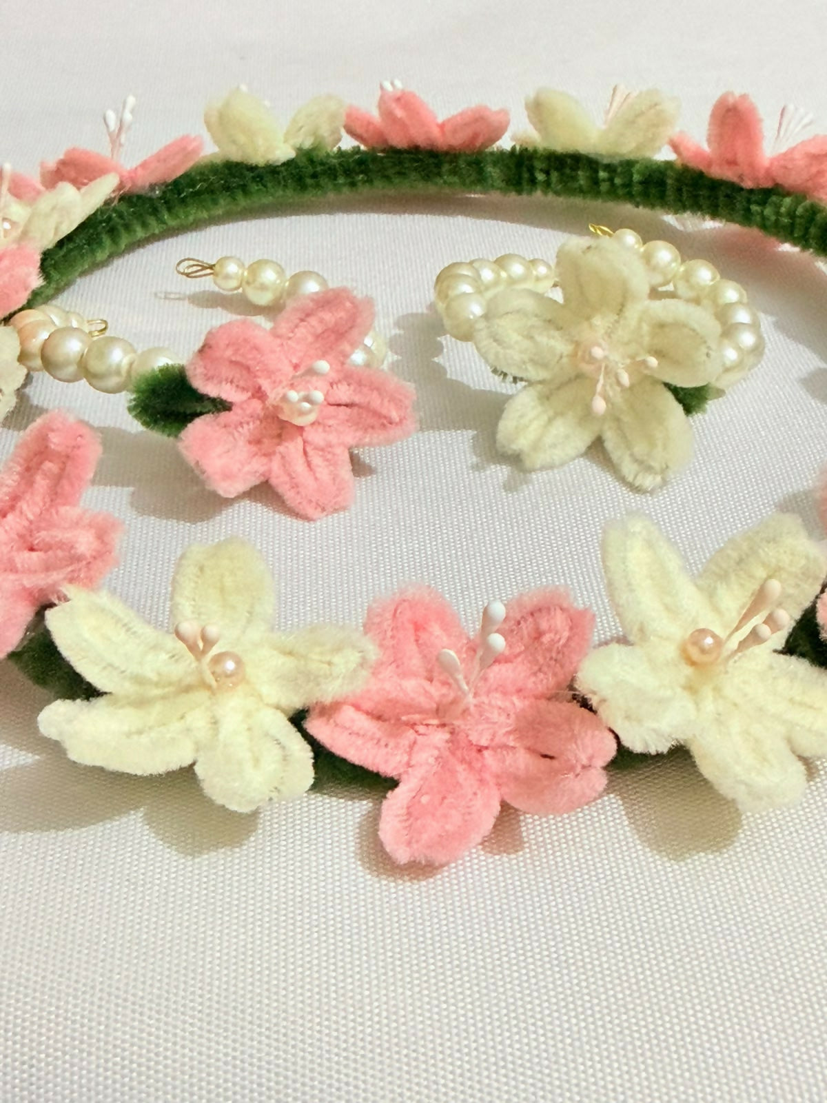 Bloom Blush Set | Kids Accessories | Girls Hairband & Hair Accessories | Small | New