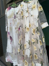 White 2 Maxis | Women Frocks & Maxis | Medium | Worn Once