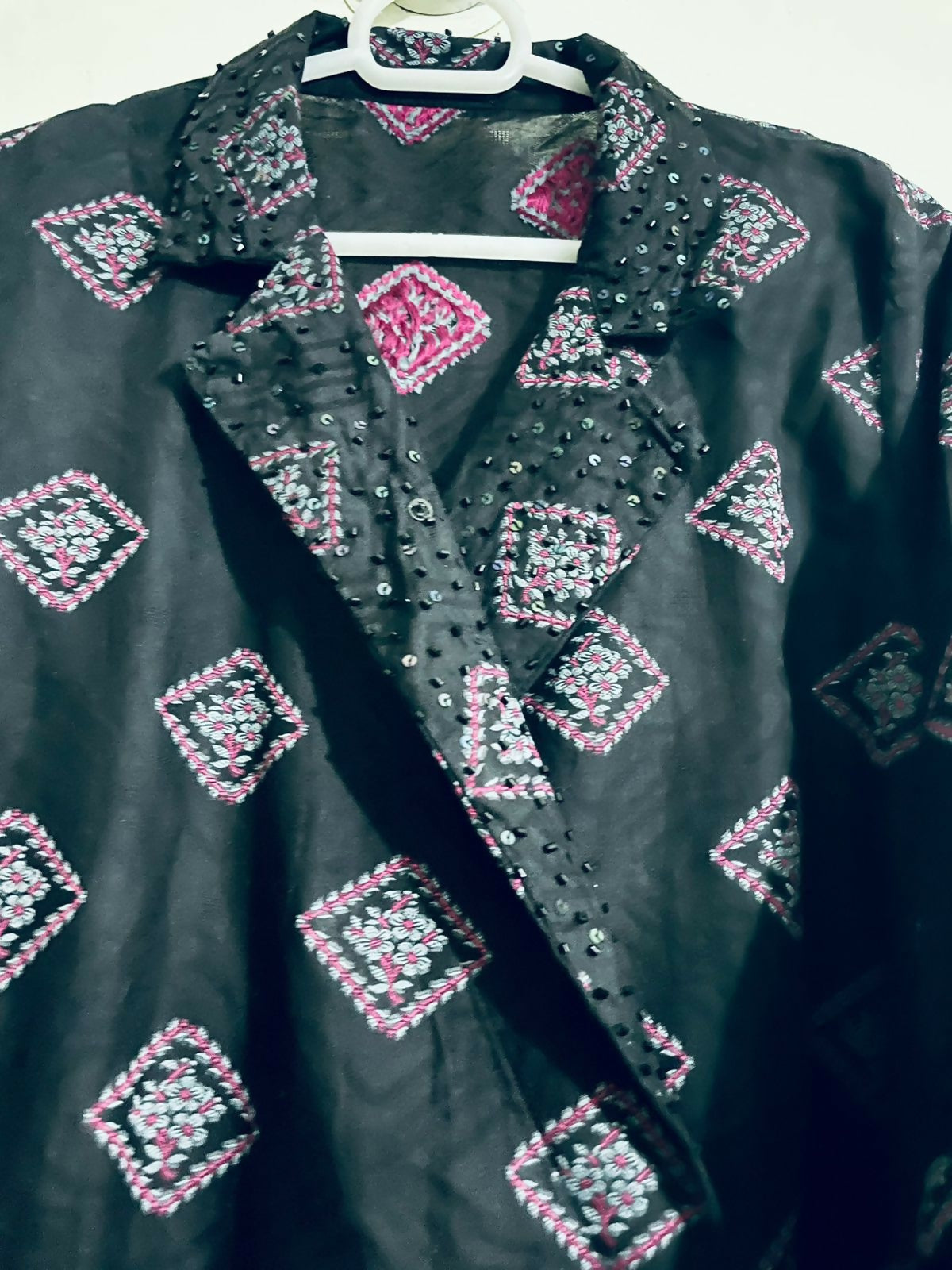 Saya | Black Coord Set | Women Branded Kurta | Small | Brand New