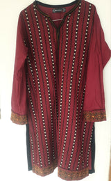 Gul Ahmed | Women Branded Kurta | Large | Preloved