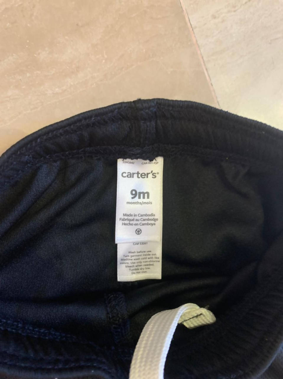 Carters OshKosh | Black Shorts | Baby Bottoms | Preloved