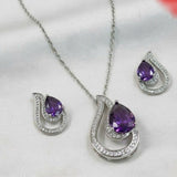 Imported Tear Drop set-00721 | Women Jewelry | Necklaces & Pendants | Brand New