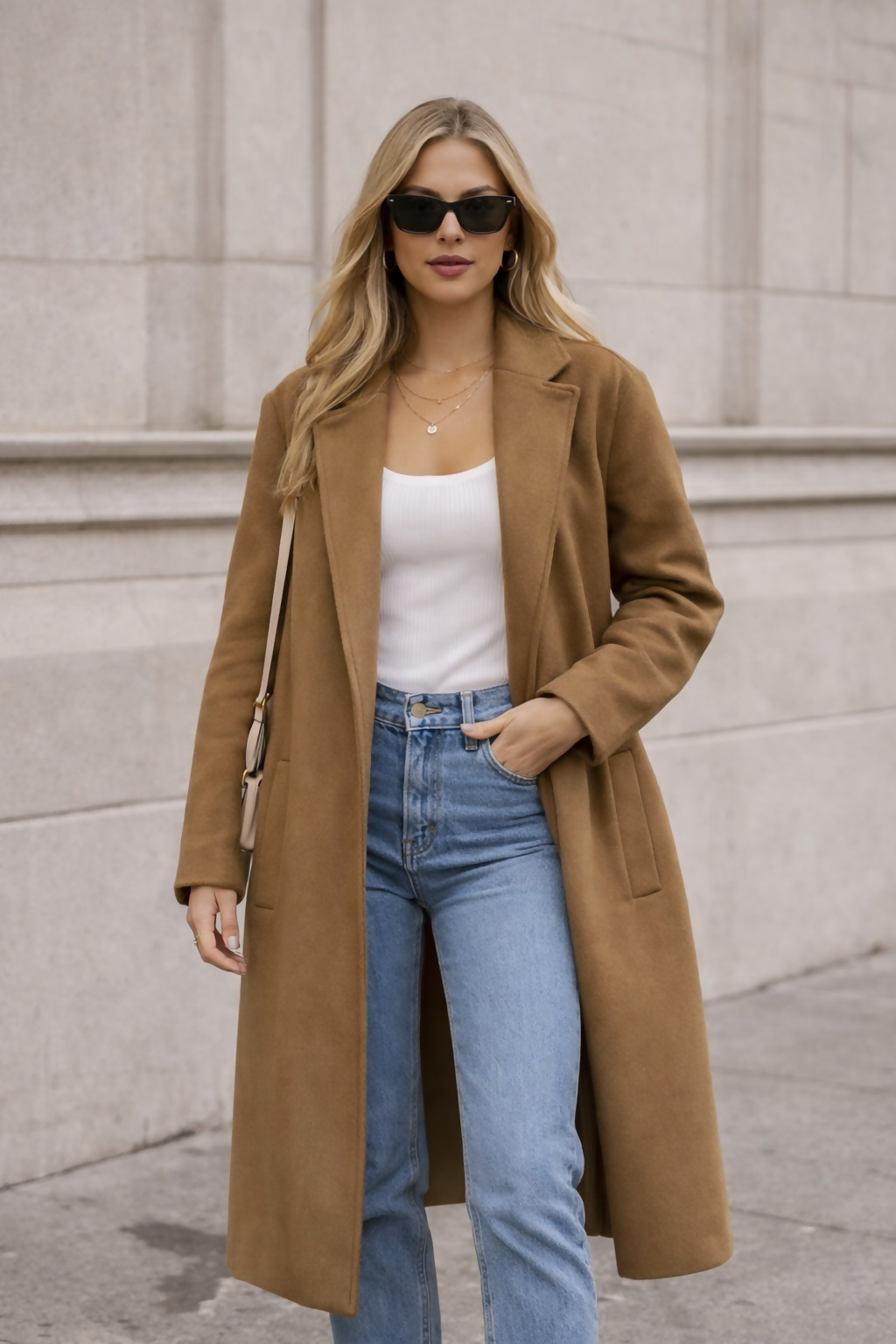 MNG Brown Coat |Women Winter Clothing | Coats & Jackets | Medium | Preloved