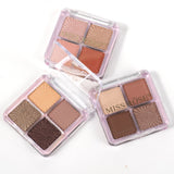 Buy Miss rose Illusory Ice Cube 4-Color Eyeshadow Palette Z1 in Pakistan