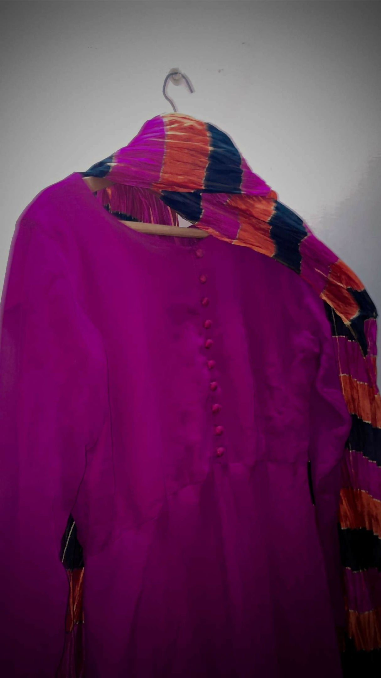 Purple Frock| Women Frocks & Maxis | Medium | Preloved