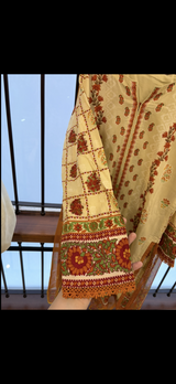 Beechtree 3 Pcs Suit | Women Branded Kurta | Medium | New