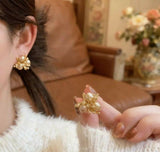 Pearl Tops Pair-01084 | Women Jewelry | Earrings | Brand New