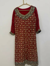 Red Baraat Bridal | Women Bridals | Medium | Worn Once