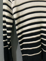Girls Blacka & Whte Stripe Shirt | Kids | Girls Tops & Shirts | Size: 3 to 4 Yrs | Preloved