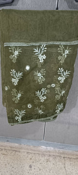 Sapphire | Women Accessories | Duppata | Green | Brand New