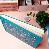 Leaves Doodle Teal Green Sketchbook | For Your Home | Books | New