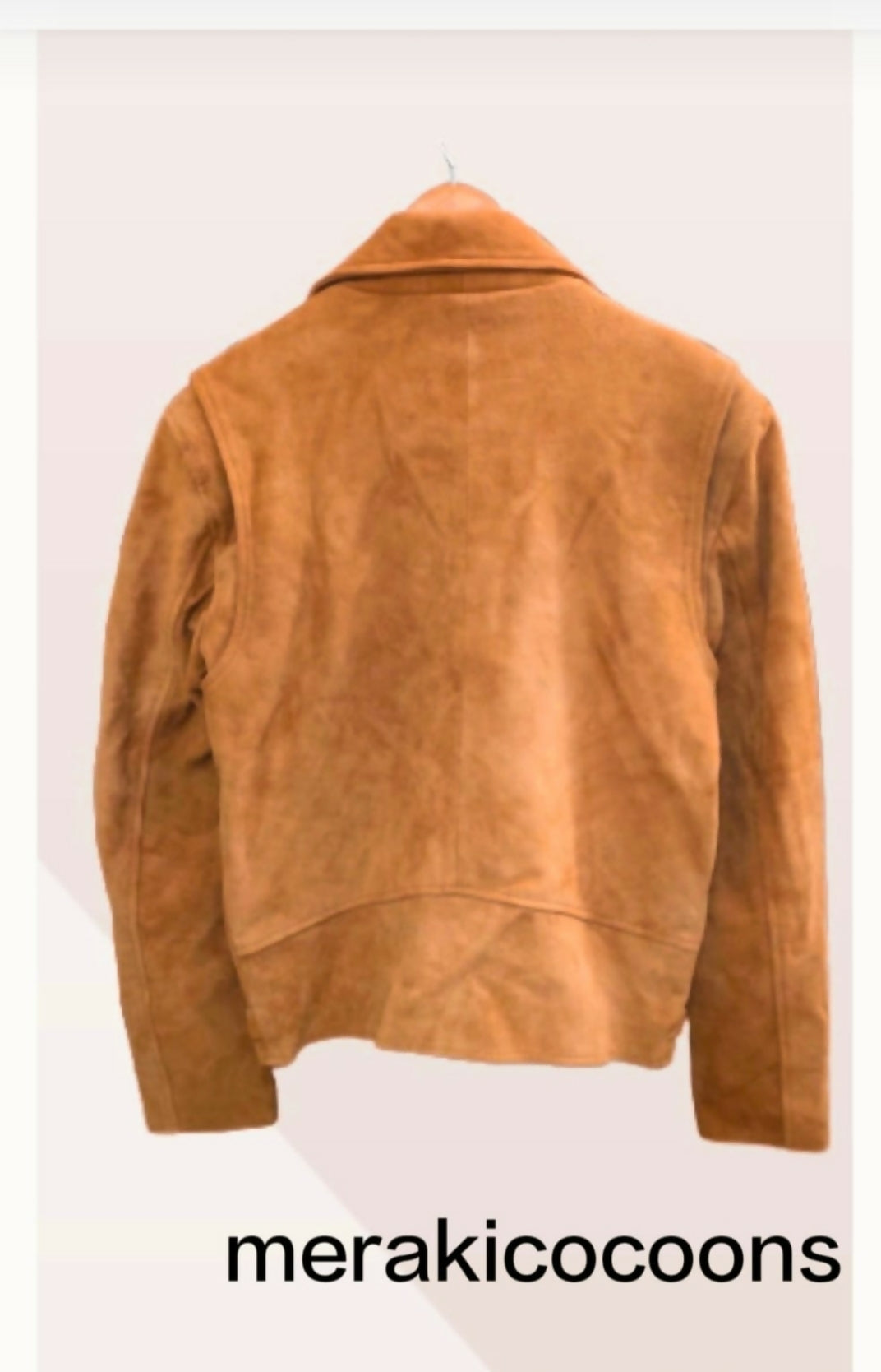 Leather Suede Jacket | Men Jackets & Coats | Medium | Brand New