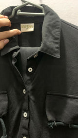Black Stylish Western Top | Women Tops & Shirts | Medium | Preloved
