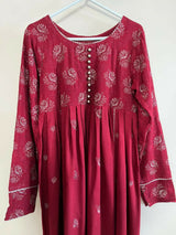 Red Maxi | Women Frocks & Maxis | Small | New