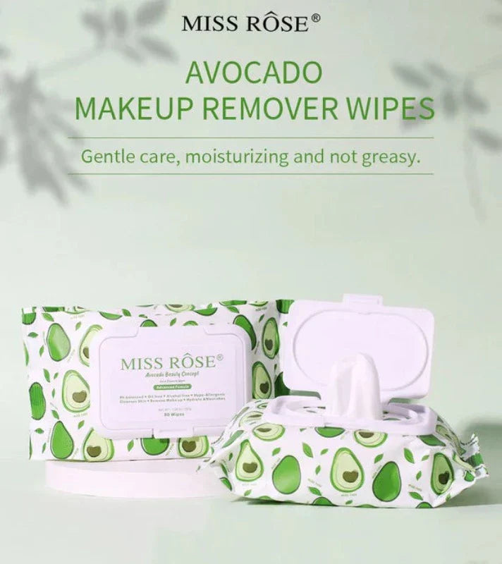 Buy Miss Rose Avocado beauty concept facial cleaning  wipes. in Pakistan
