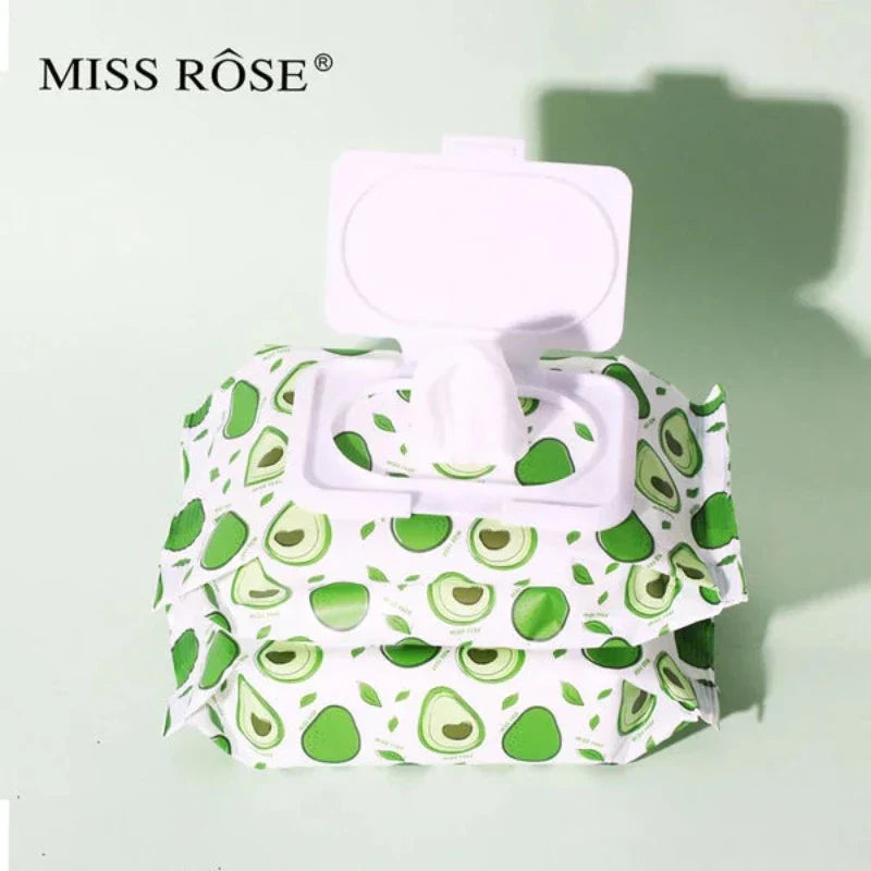 Buy Miss Rose Avocado beauty concept facial cleaning  wipes. in Pakistan