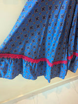 Beautiful Blue Lawn Frock | Women Frocks & Maxis | Medium | Worn Once