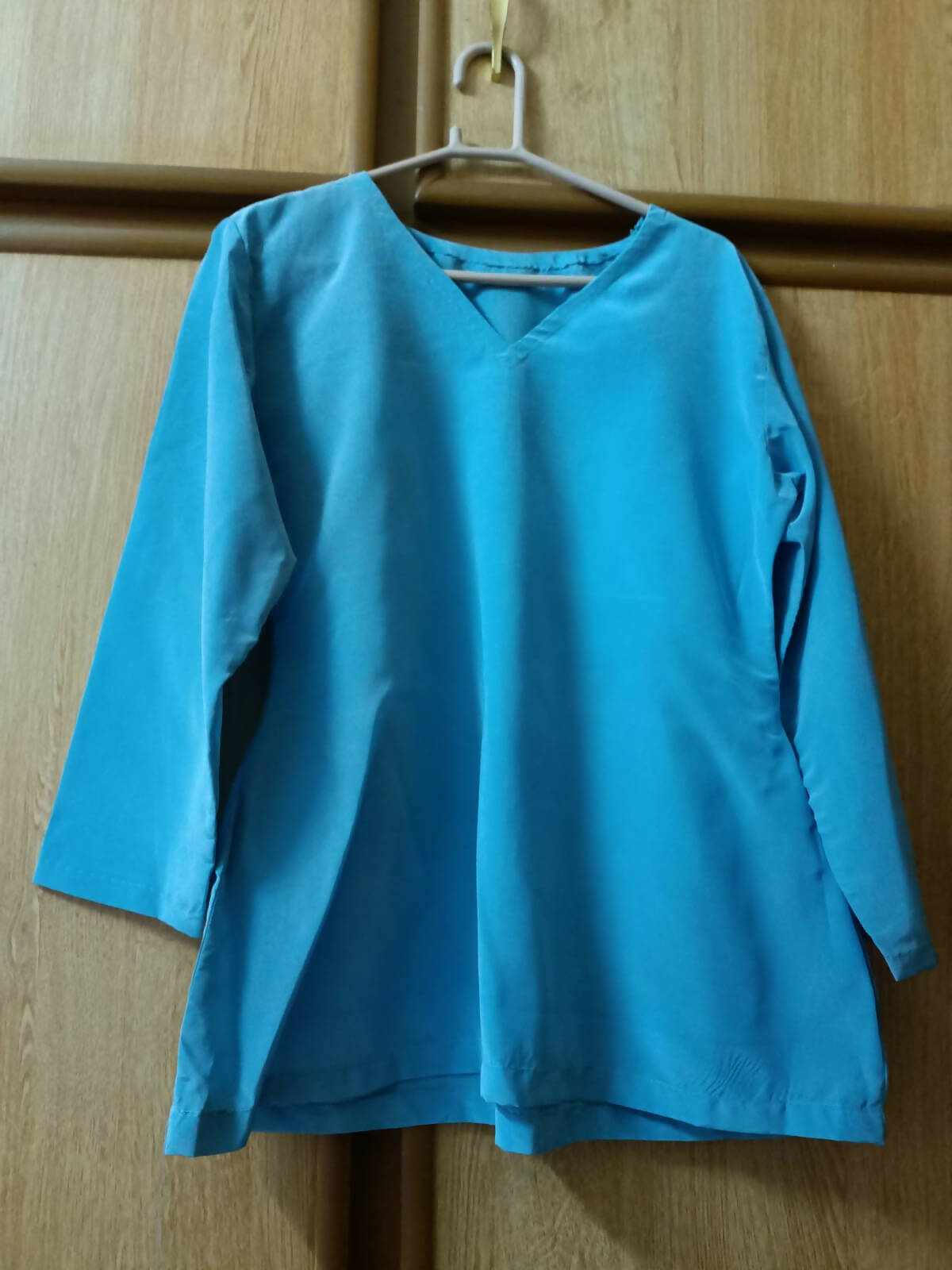 Blue Saree | Women Sarees | Women Locally Made Formals | Medium | Worn Once