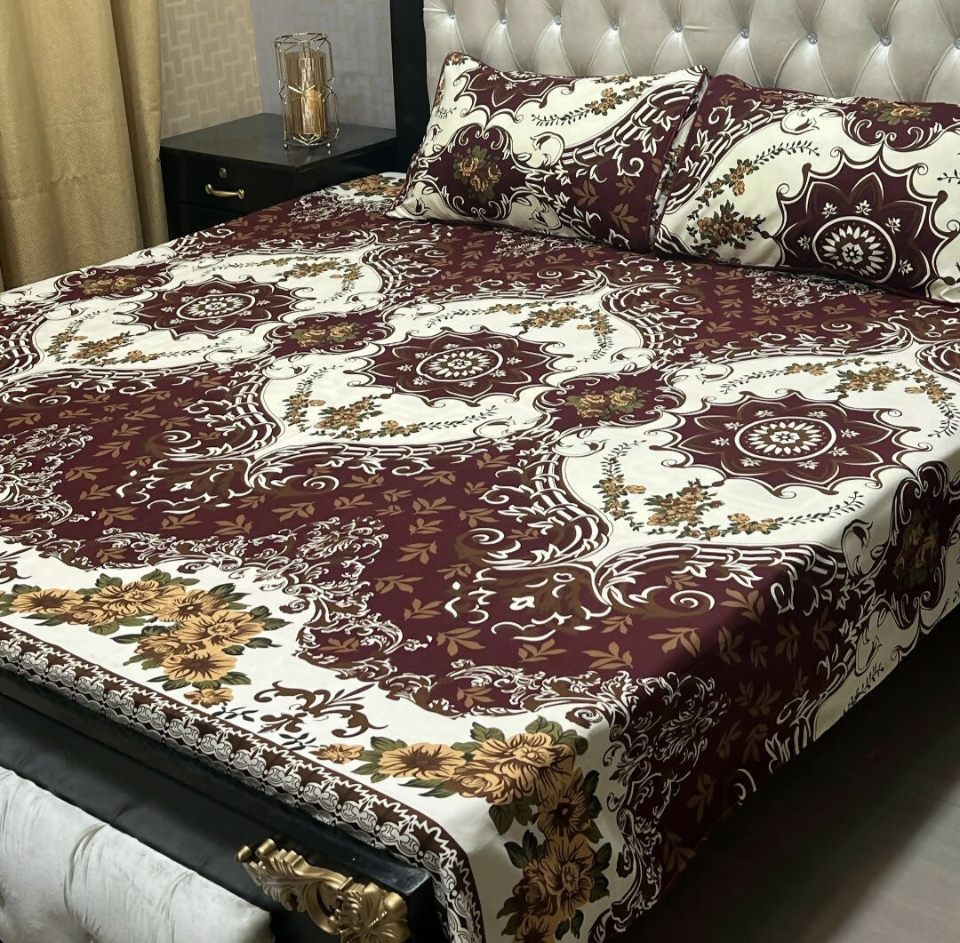 Cotton Double Bedsheets | For Your Home | Home & Decor | Size: 89/92 | Brand New