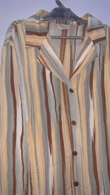 Brown Western Top | Women Tops & Shirts | Large | Preloved