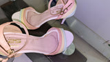 Stylo | Multi Color | Women Shoes | Heels | Size: 38 | Worn Once