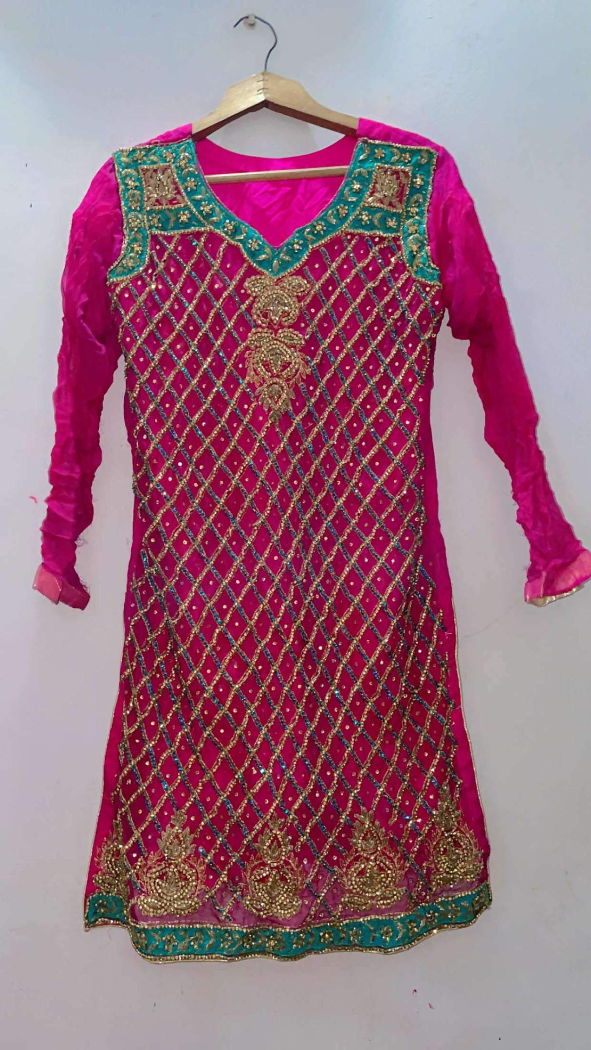 Pink Heavy Formals | Women Locally Made Formals | Small | Preloved