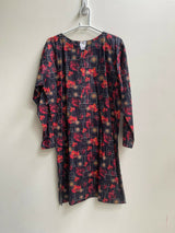 Black & Red Kurta | Women Locally Made Kurta | Large | New