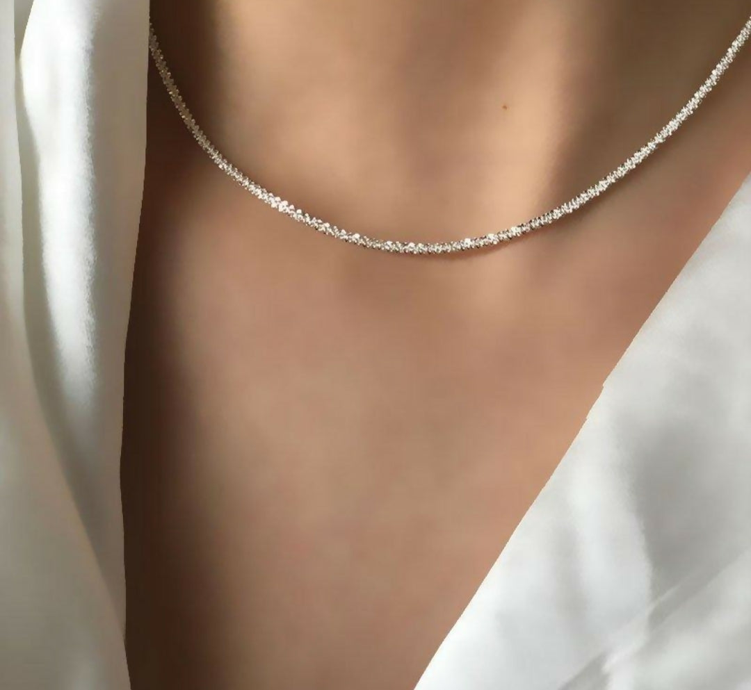 Sterling Silver Chain Necklace-00316 | Women Jewelry | Necklaces & Pendants | Brand New