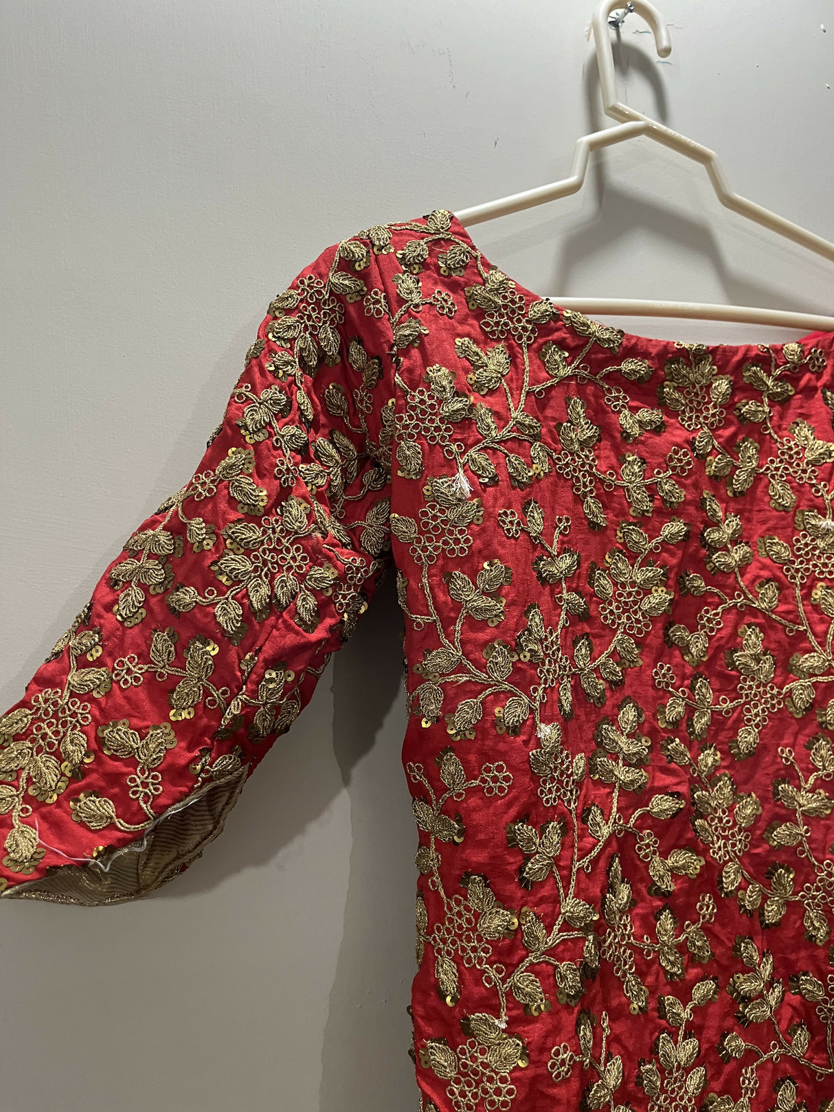 Embroidered Shirt | Kids | Girls Shalwar Kameez | Size: 6 to 7 Years | Worn Once