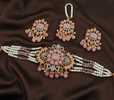 Flower/Tear Pearl Drop Choker Set-00259 | Women Jewelry | Wedding Jewelry & Sets | Brand New