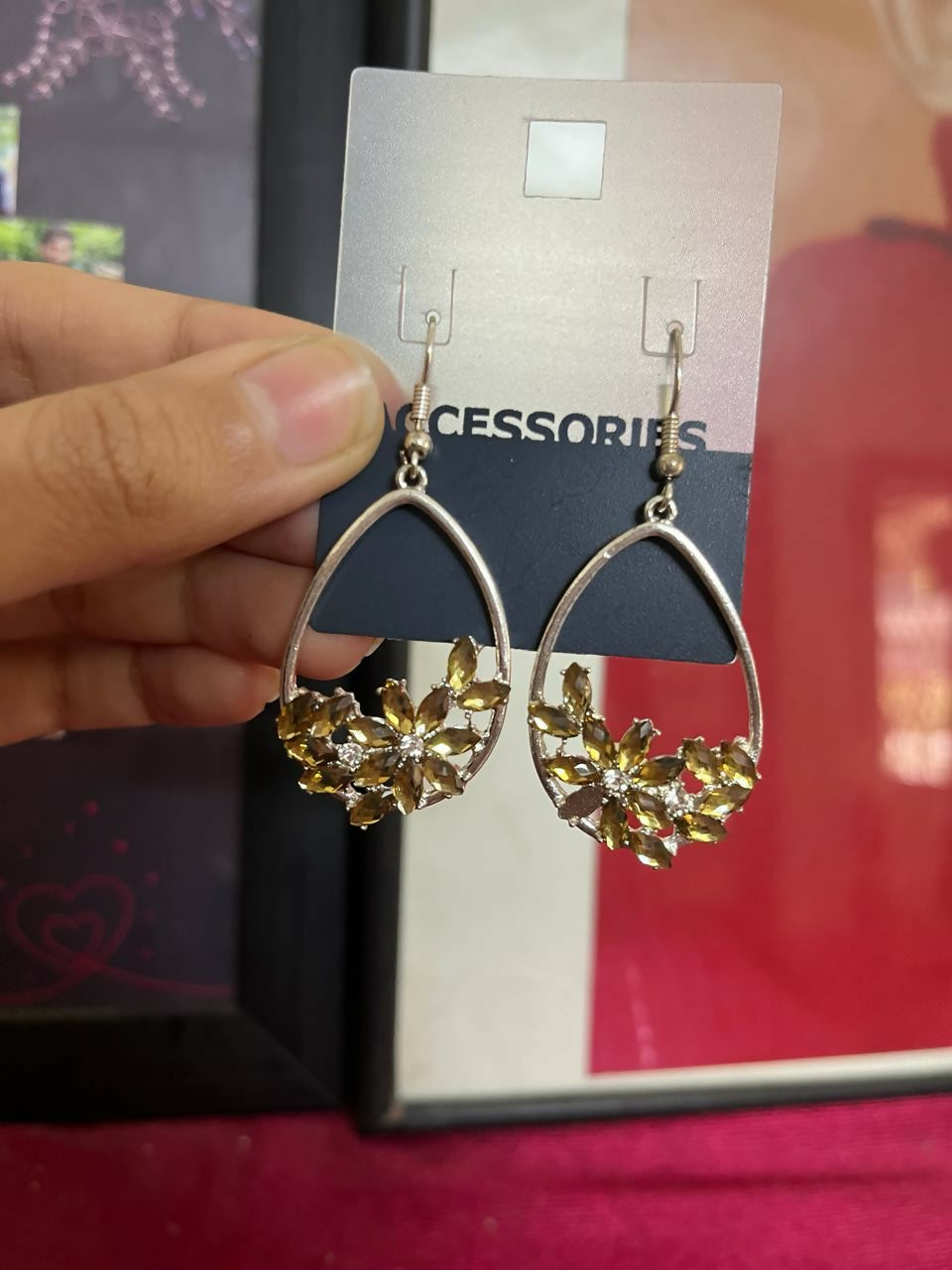 Imported From USA | Champion Gold Metallic Earrings | Women Jewelry | New