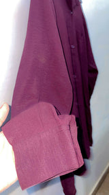 Plum Coord Set | Women Tops & Shirts | Small | Preloved