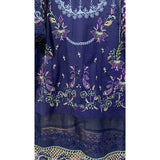 Fully Embroidered 3PC Dress | Women Locally Made Kurta | Blue Kurta | Medium | Worn Once