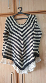 Black & White Sweater | Women Sweaters & Jackets | Small | Worn Once