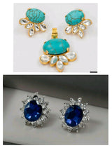 Pack of pendant set & an earring (205-213) | Women Jewelry | Earrings | Brand New