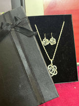 LUSH Beauty | Black Pendant Set | Women Jewelry | New