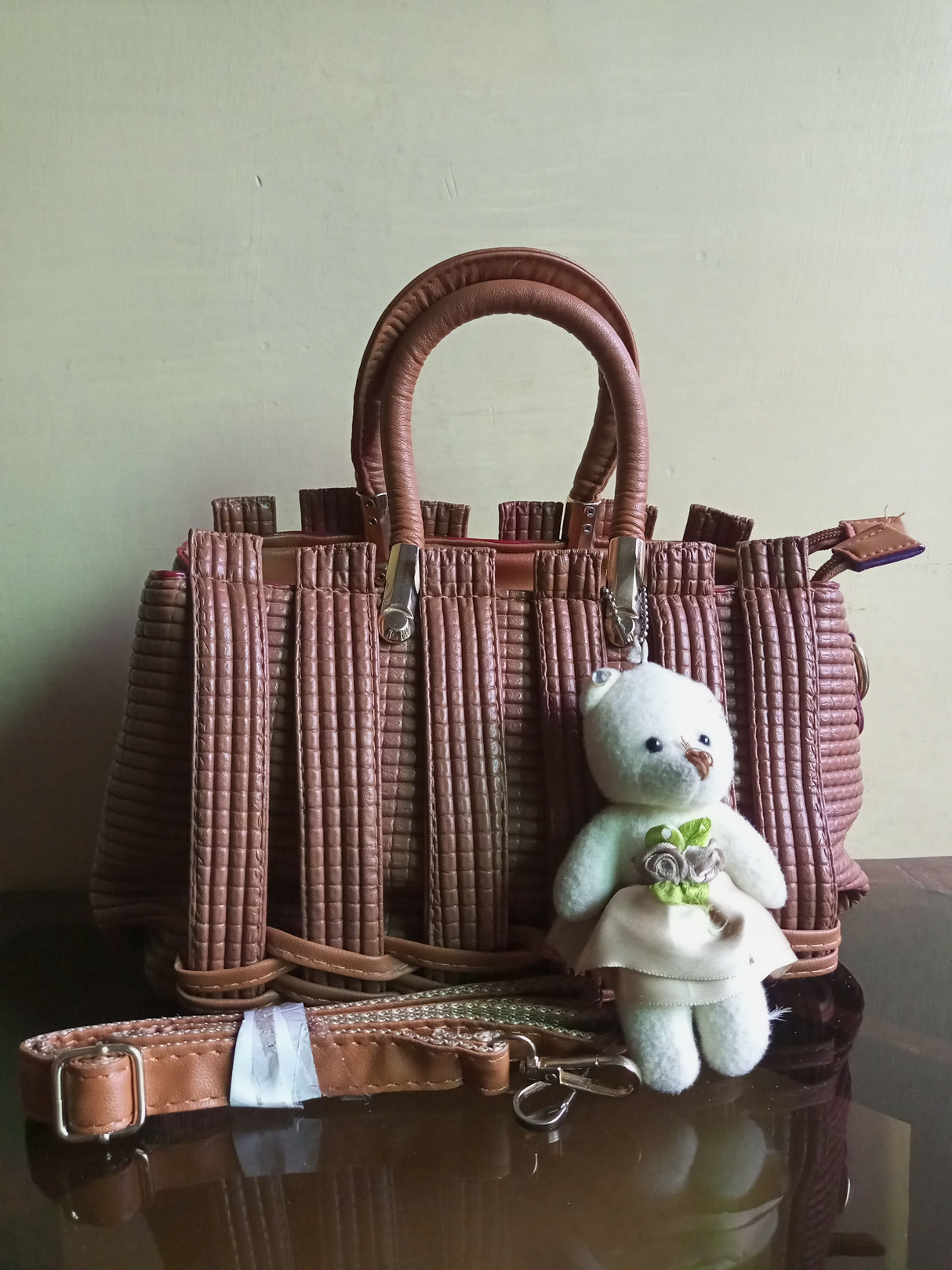 Brown Hand Bag | Women Bags | Medium | Worn Once