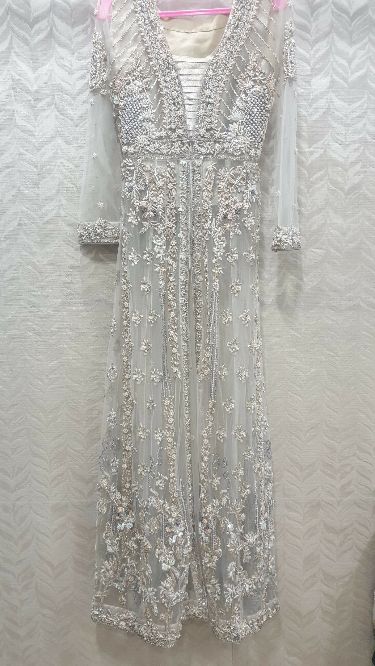 Ivory Heavy Bridal Suit | Women Bridals | Small | Worn Once