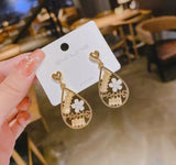 Heart Tear Drop Earrings-00670 | Women Jewelry | Earrings | Brand New