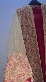 3 piece Maroon Formals| Women Locally Made Formals | Small | Preloved