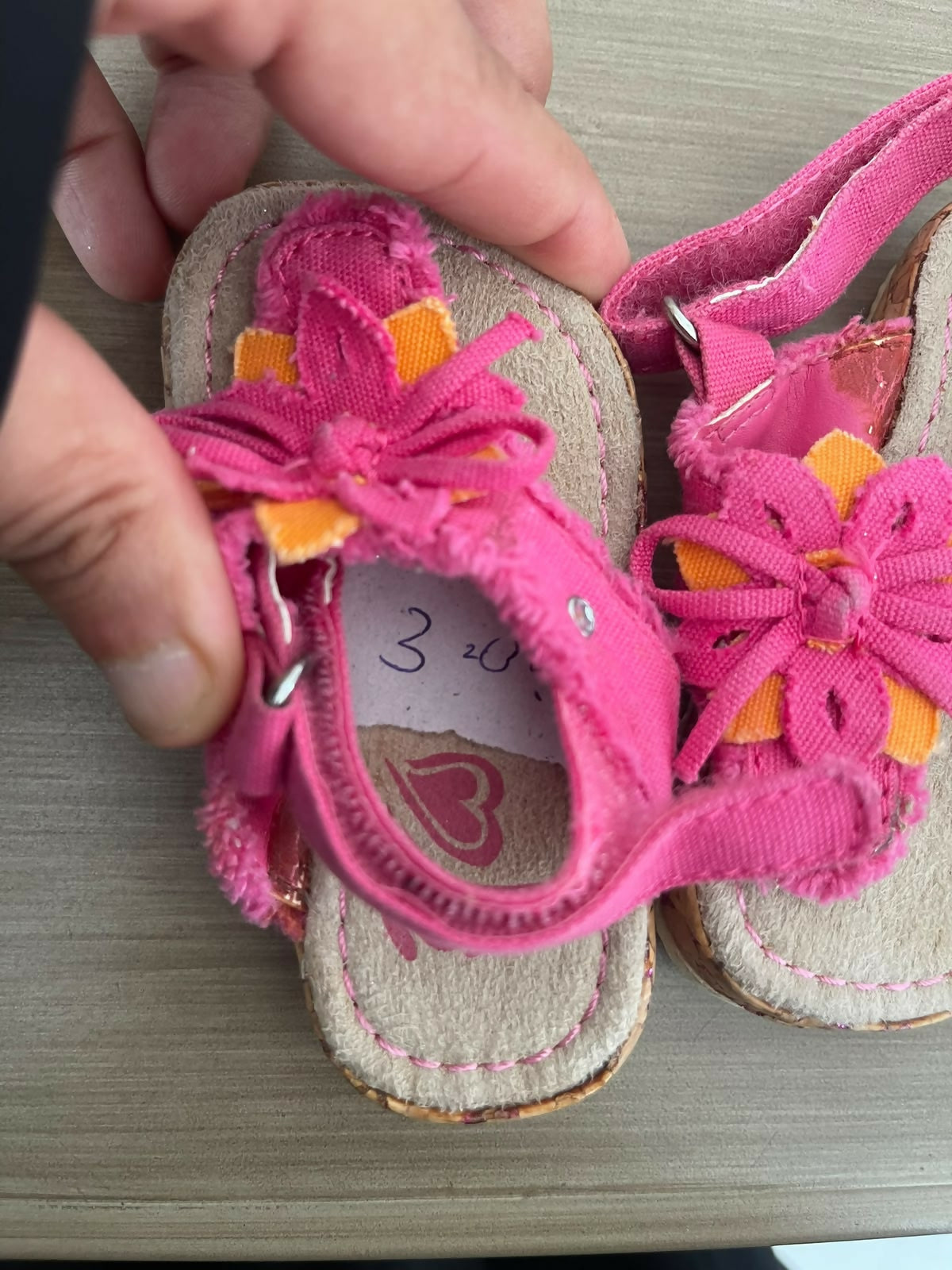 Pink Sandals | Kids | Baby Shoes | 0 to 3 Mnths | Preloved