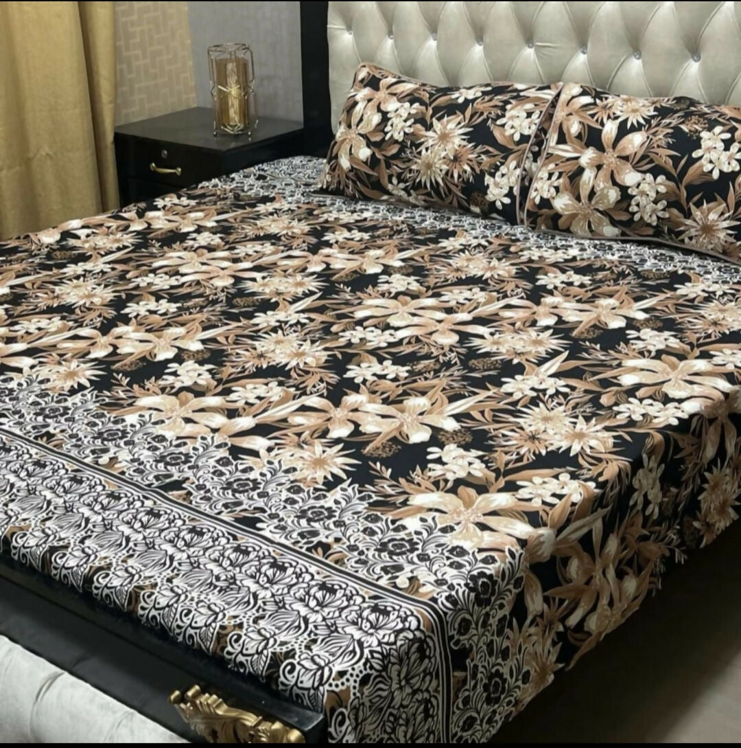 Cotton Double Bedsheets | For Your Home | Home & Decor | Size: 89/92 | Brand New