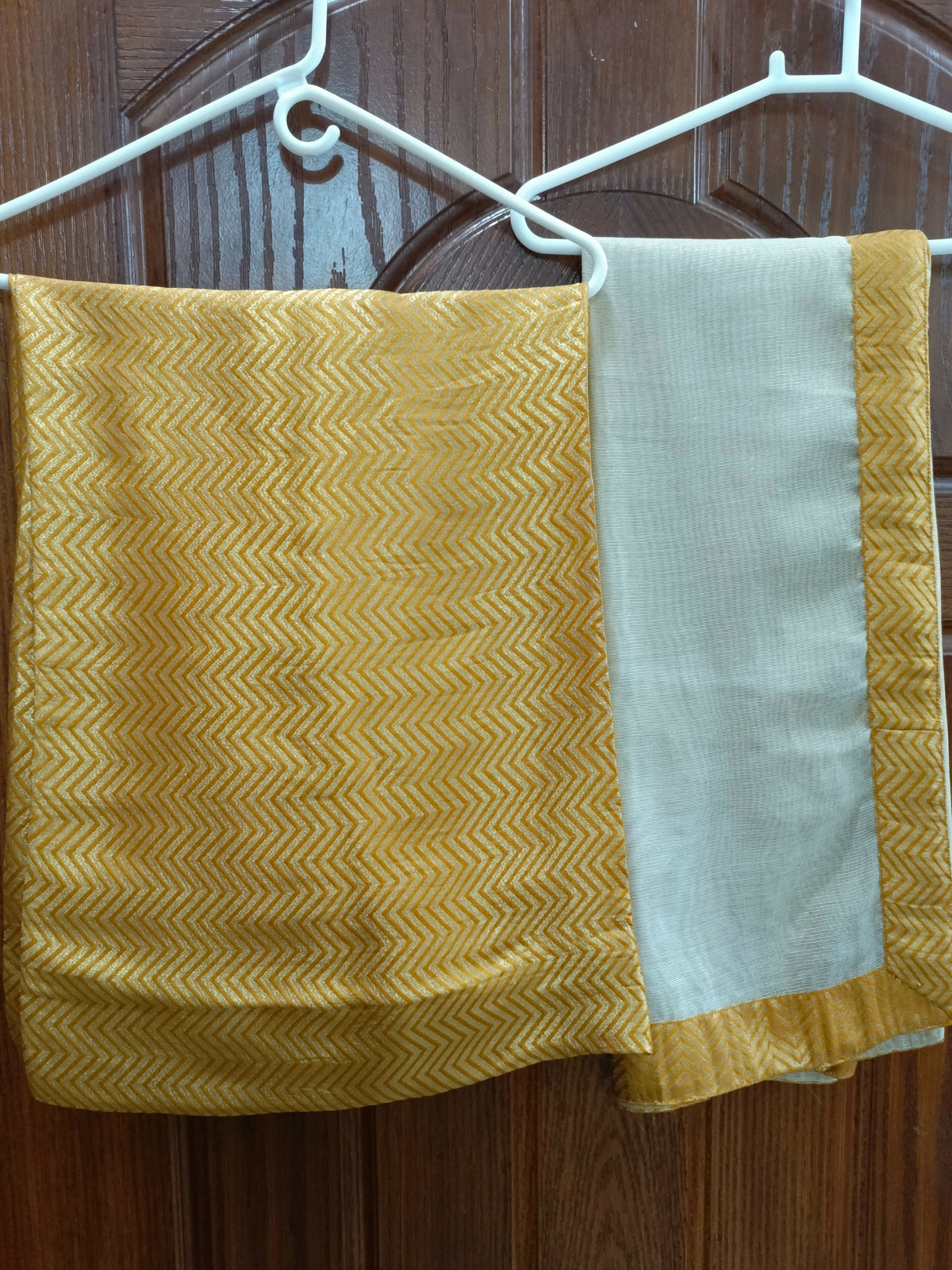 Fancy Cotton Net Dress | Women Locally Made Kurta | Medium to Large | Worn Once