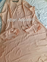 Peach Maxi Abaya | Women Accessories | Large | Brand New