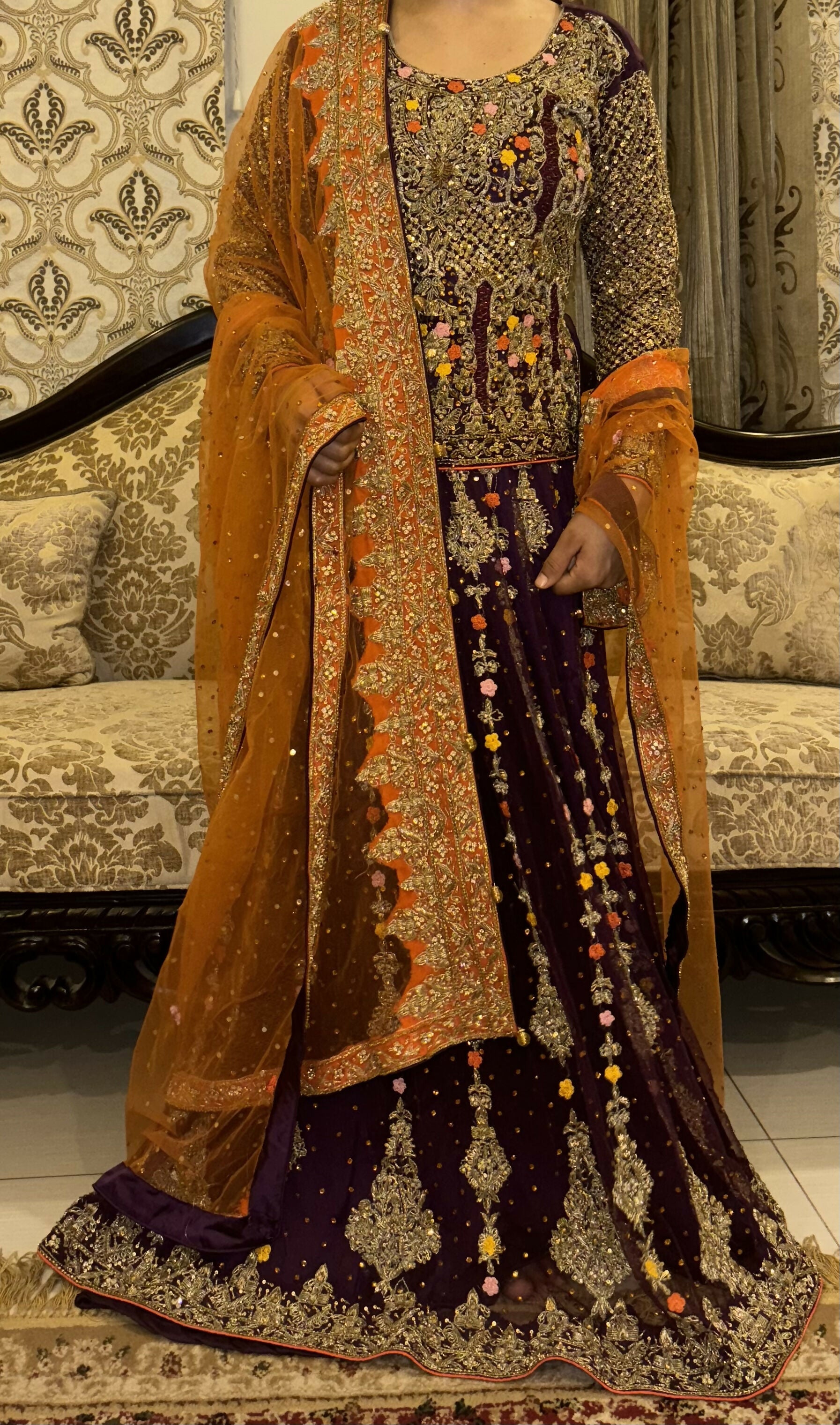 Beautiful Wedding wear Suit | Women Locally Made Formals | Medium | Worn Once