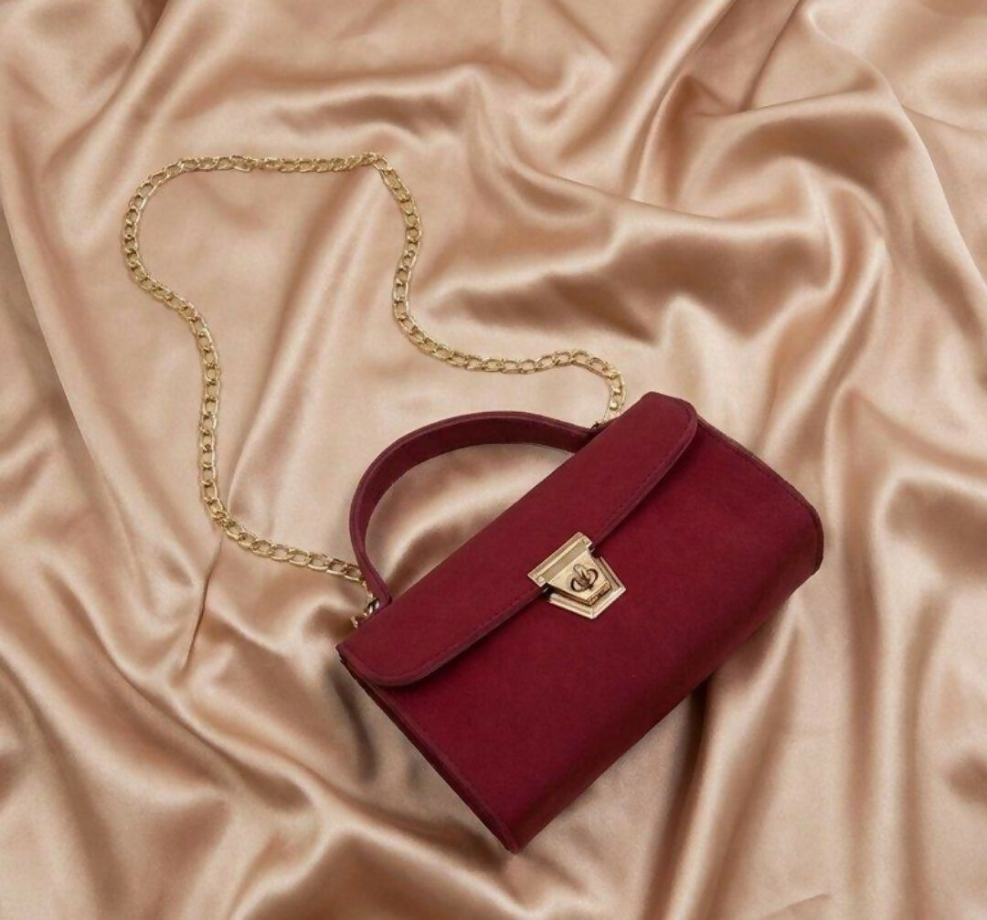 Classic Lock Ladies Handbag-(00076-00079) | Women Bags | Brand New