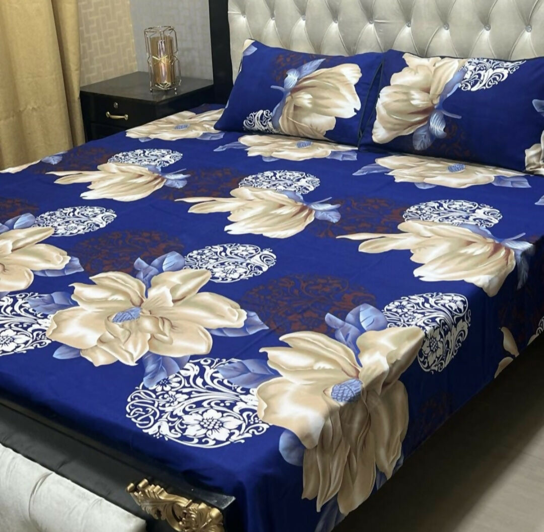 Cotton Double Bedsheets | For Your Home | Home & Decor | Size: 89/92 | Brand New
