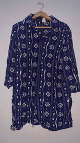 Blue Button Down | Women Tops & Shirts | Medium | Preloved