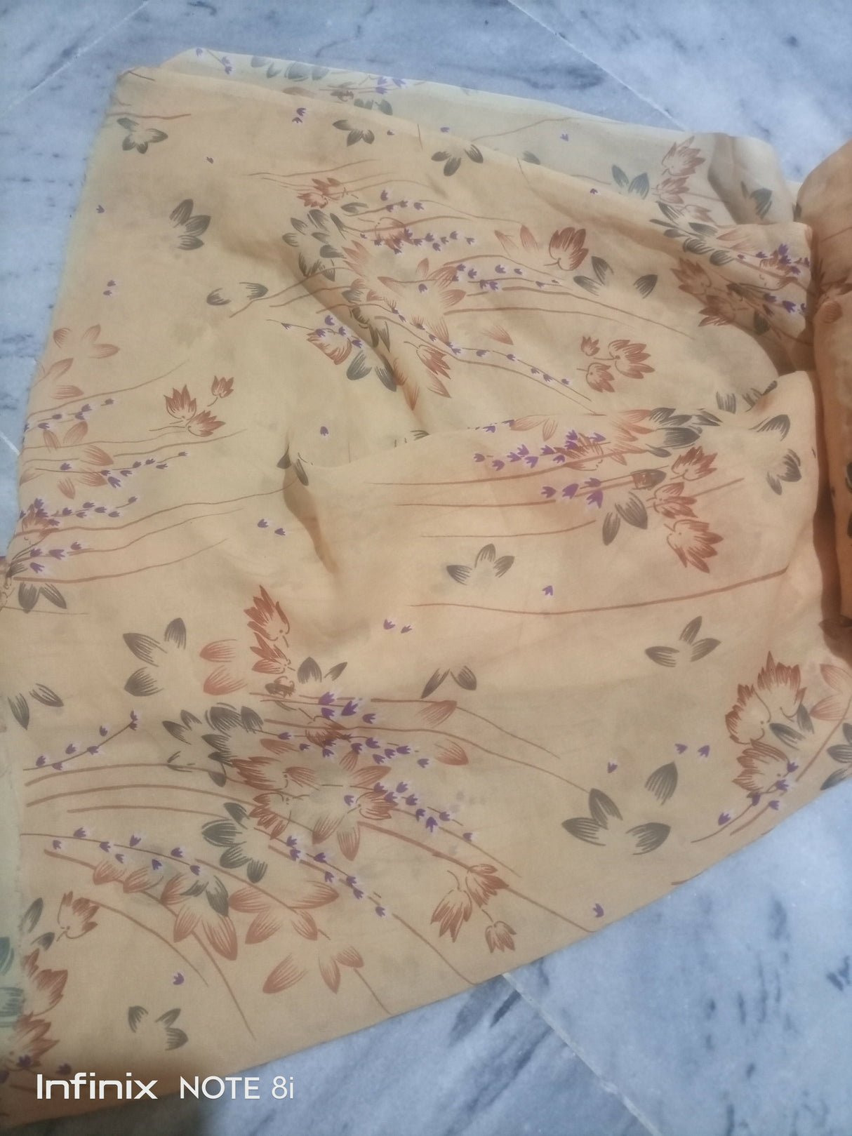 Skin Chiffon Dupatta | Women Accessories | Size: 2 Yards | New
