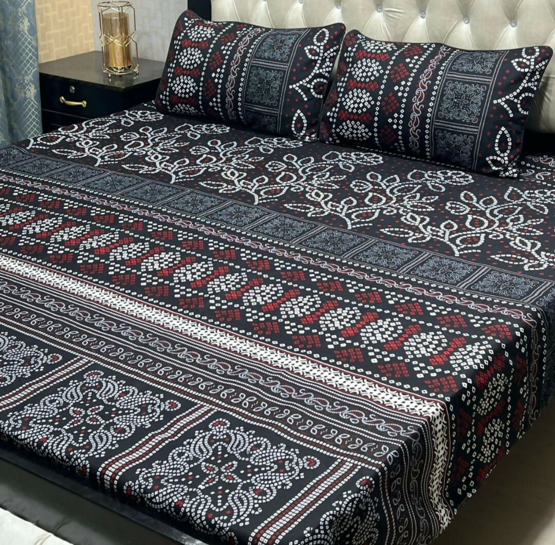 Cotton Double Bedsheets | For Your Home | Home & Decor | Size: 89/92 | Brand New